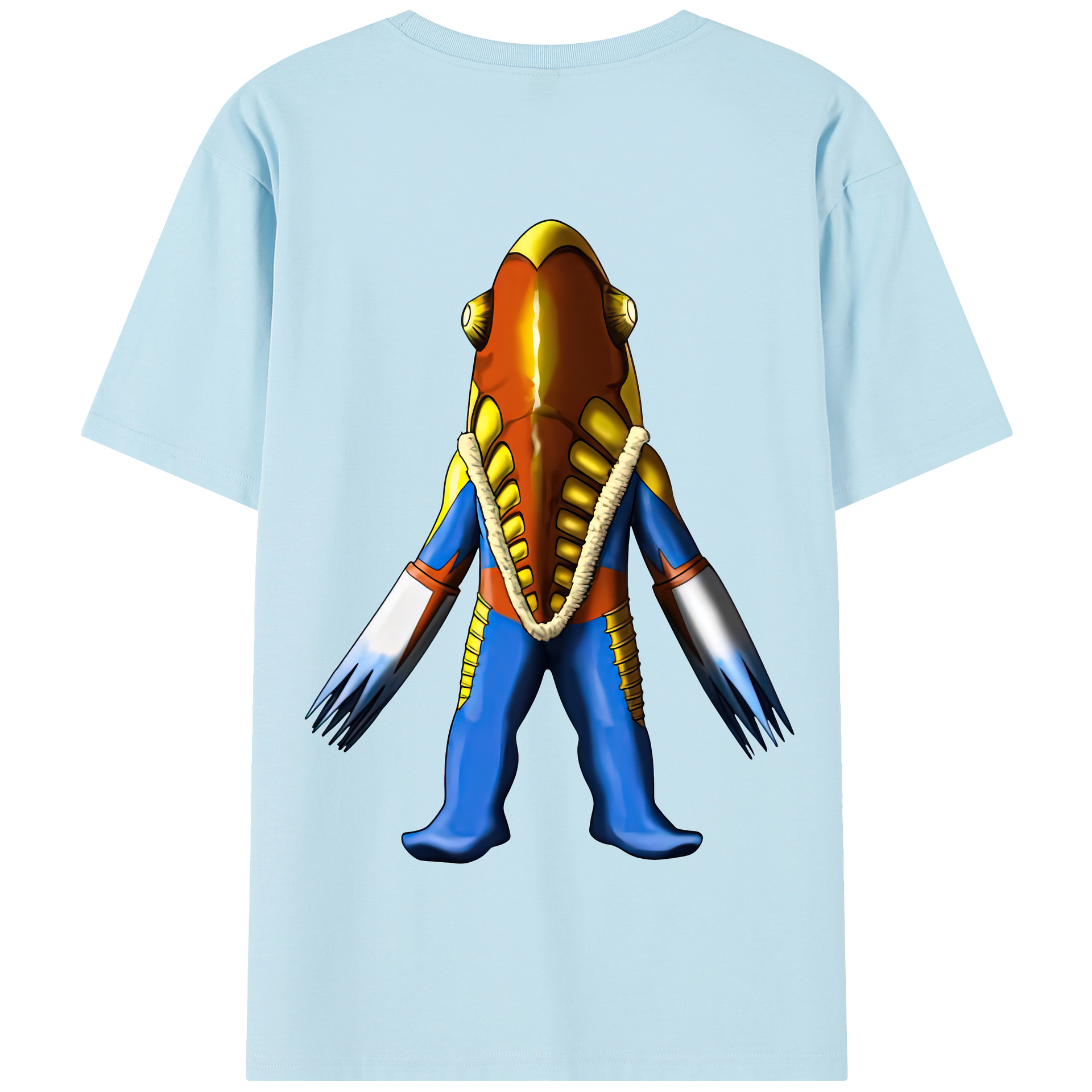 （画像用） ウルトラマン Ultraman 綿100％半袖Tシャツ（背面プリント）